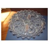 Glass Raised Cake Plater