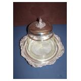 Silverplate Wallace "Baroque" - Tray and Dish