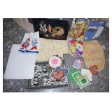 Table placemats and crochet