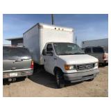 2003 FORD E350 BOX TRUCK