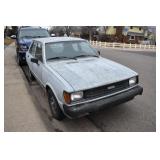 1982 Toyota Tercel Passenger Car, VIN # JT2AL21EXC