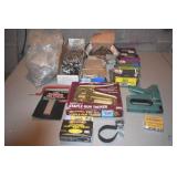 Bulk Lot of Staplers (Approx 2) and other hardware