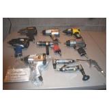 Lot of Impact Wrenches and other Air Tools (approx