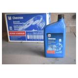 Lot of 6 Quart bottles of Chevron ATF Fluid