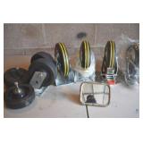 Lot of 8 Fixed and Swivel Casters