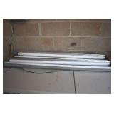 Lot of 2 Fluroescent 4 Ft Work Lights