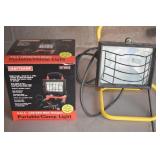 Lot of 2 Portable Work Lights