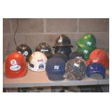 Lot of 13 Safety Helmets with bag