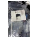 CT Coupler, Angled, Single, CAT 5e Universal, Whit