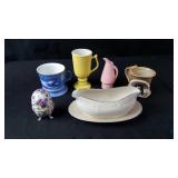 Assorted ceramic pieces (6)