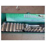 Socket Set w/ Metal Box