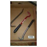 Lot of 3 Crowbars