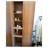 Wood Garage storage cabinet