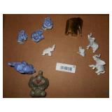 Lot of approx 10 Elephant figurines