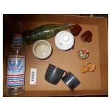 Lot of 11 - Assorted Drinkware, bottles, and more