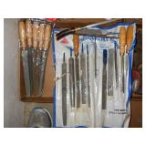 Lot of Approx 25 Assorted Files, Planes, and Rasps