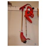 Electric weed Wacker, electric hedge trimmer