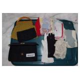 Lot of Misc Ladied Accesories - Hand bags, handker