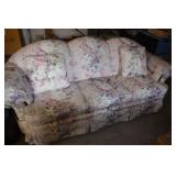 Floral couch