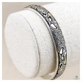 Silver Bangle Bracelet