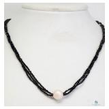 St. Sil Spinel Pearl Necklace