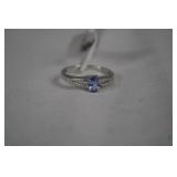 Tanzanite & Diamond Ring