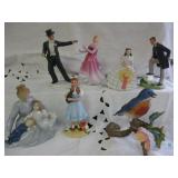 Lot of 7 Avon Hollywood and Other Figurines