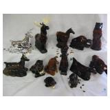 Lot of 13 Avon Bottles - Animals and Wildlife