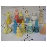Lot of 13 Avon Bottles - Girls and Ladies