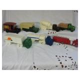 Lot of 7 Avon Bottles - Heavy Equipment