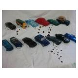 Lot of 13 Avon Bottles - Cars and Trucks