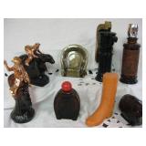 Lot of 9 Avon Bottles - Equestrian