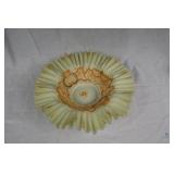 Vintage decorative handpainted bowl