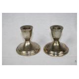 2 Short Candle Stick Holder