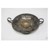 Wilcox Silver Plate Hammered Candy Dish