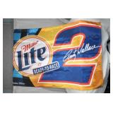 Rusty Wallace Miller Lite 3x5 Poly Flag