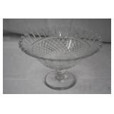 Glass Bowl on Pedestal