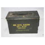 Vintage 5.56mm Ammo Box