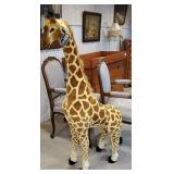 Apx 48" tall clean giraffe by Melissa & Doug