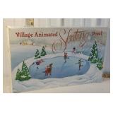 Dept 56 village animated skating pond