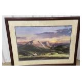 Thomas Kincaid lithograph - Dusk in the Valley