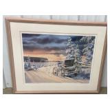 Signed and numbered Charles L Peterson On