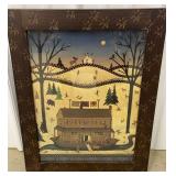 Maria Proffer signed and numbered folk art print