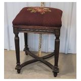 Needlepoint stool