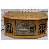 Curtis radio with CD player and turn table.