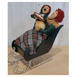 Byers Choice - couple in sleigh