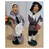 2x$ - 2 Byers Choice - adult pilgrims