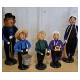 5x$ - 5 Byers Choice - Amish family