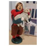 Byers Choice - boy with lamb