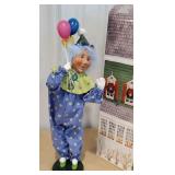 Byers Choice - the clown - signed